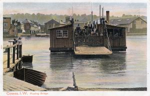 Cowes floating bridge c 1905