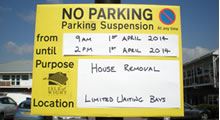 Parking Suspensions and Dispensations