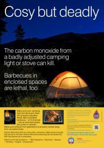 Camping Safety Poster